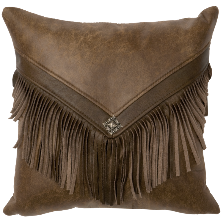 Cascada Faux Leather Pillow
