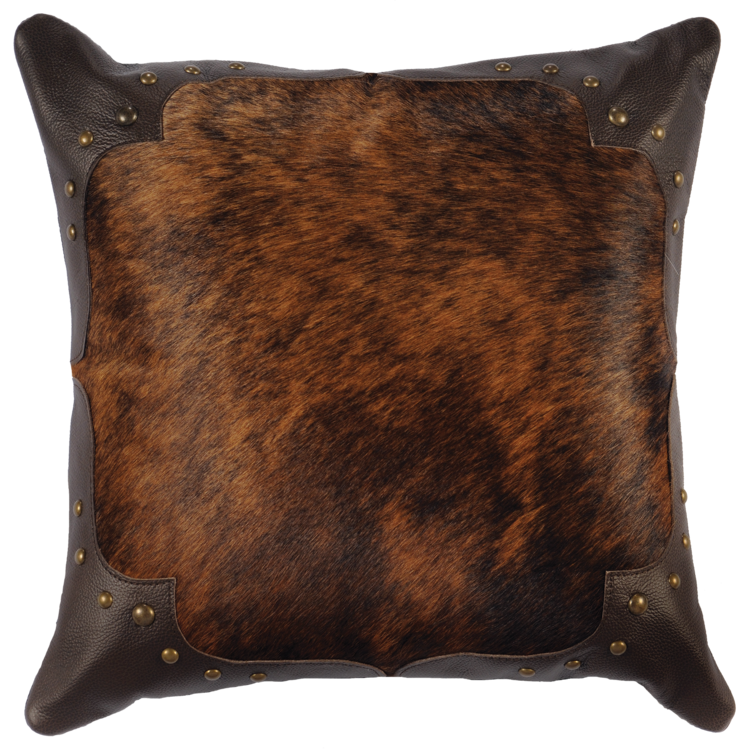 Brindle Hide Pillow
