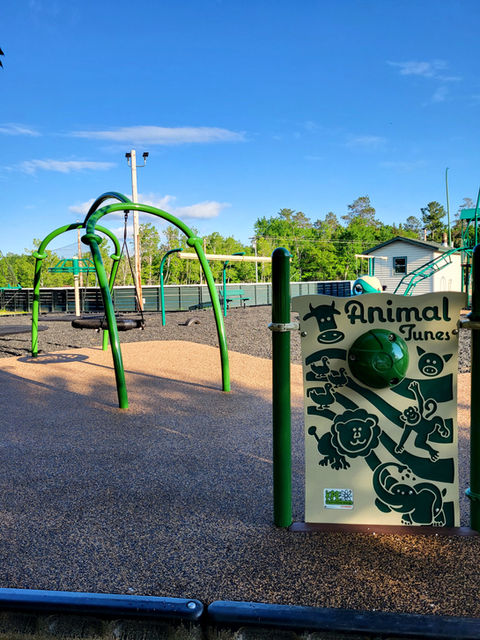 Sensory playground equipment