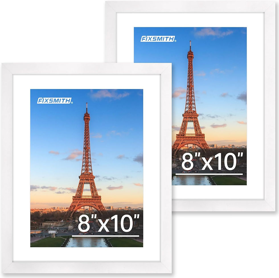 Thumbnail: Black 8x10 Picture Frame