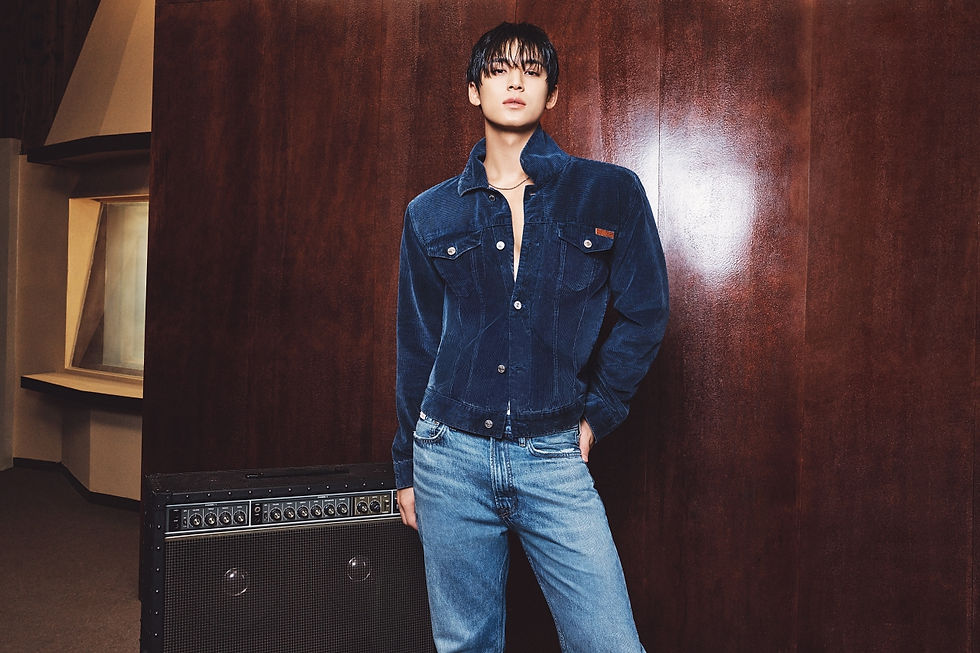 SEVENTEEN 成員珉奎 演繹Calvin Klein 2026 秋季外套形象廣告 ©️Calvin Klein