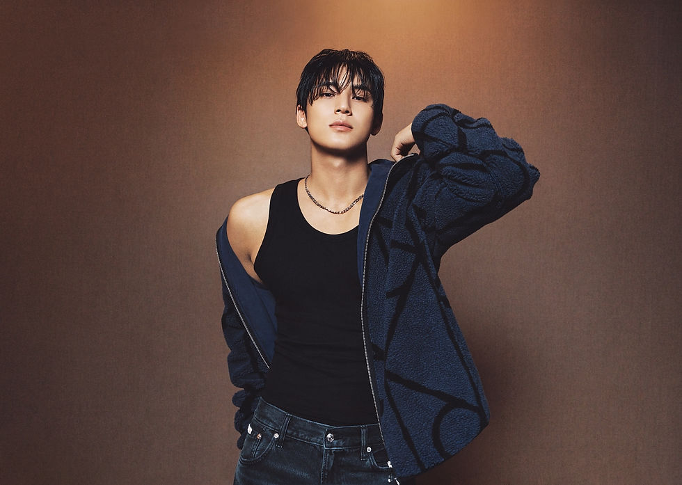 SEVENTEEN 成員珉奎 演繹Calvin Klein 2026 秋季外套形象廣告 ©️Calvin Klein