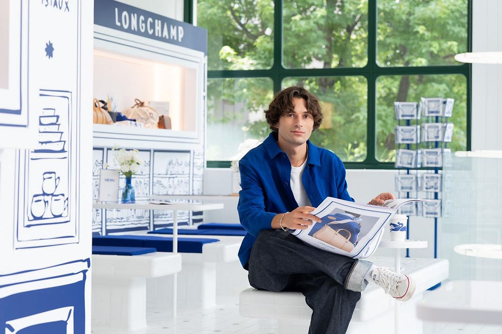 藝術家 Constantin Riant ©️ Longchamp