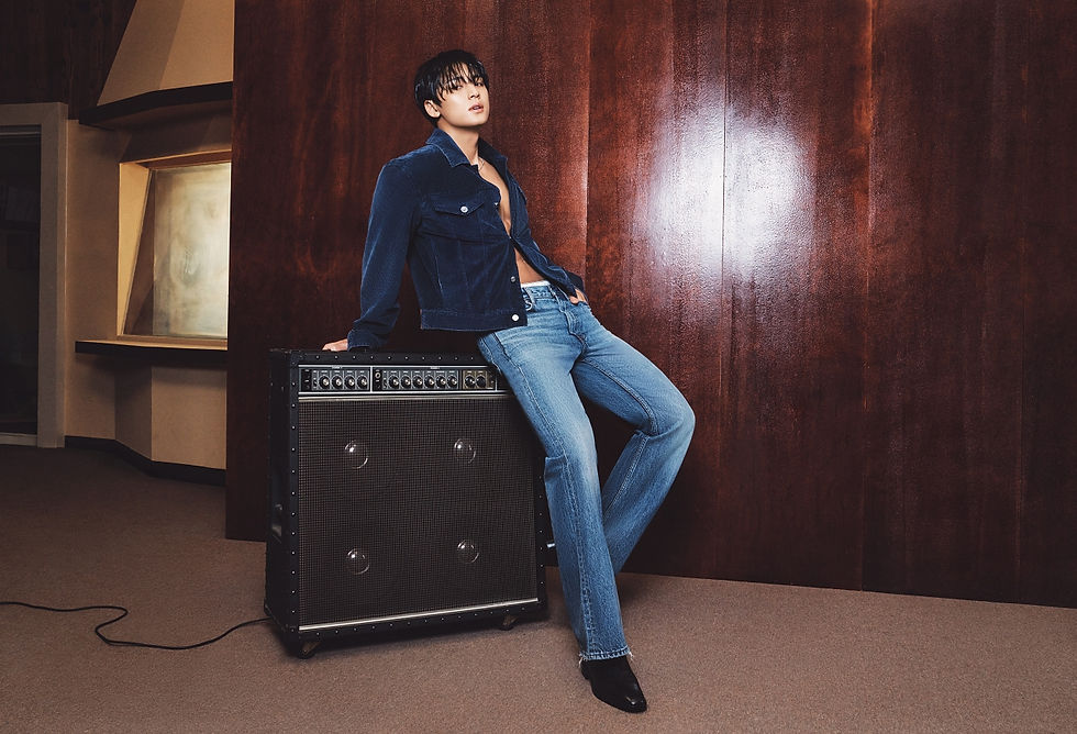 SEVENTEEN 成員珉奎 演繹Calvin Klein 2026 秋季外套形象廣告 ©️Calvin Klein