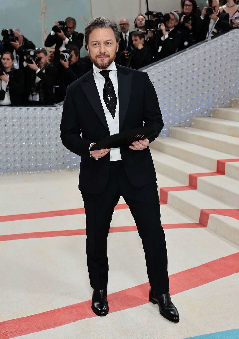 James McAvoy in dunhill Bespoke