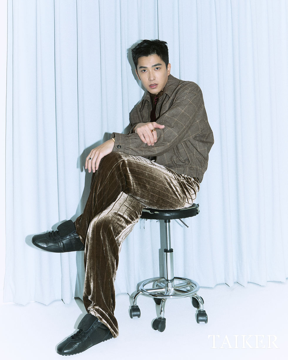 Fashion by EMPORIO ARMANI/ Jewellery- BVLGARI/ Shoes by TOD’S