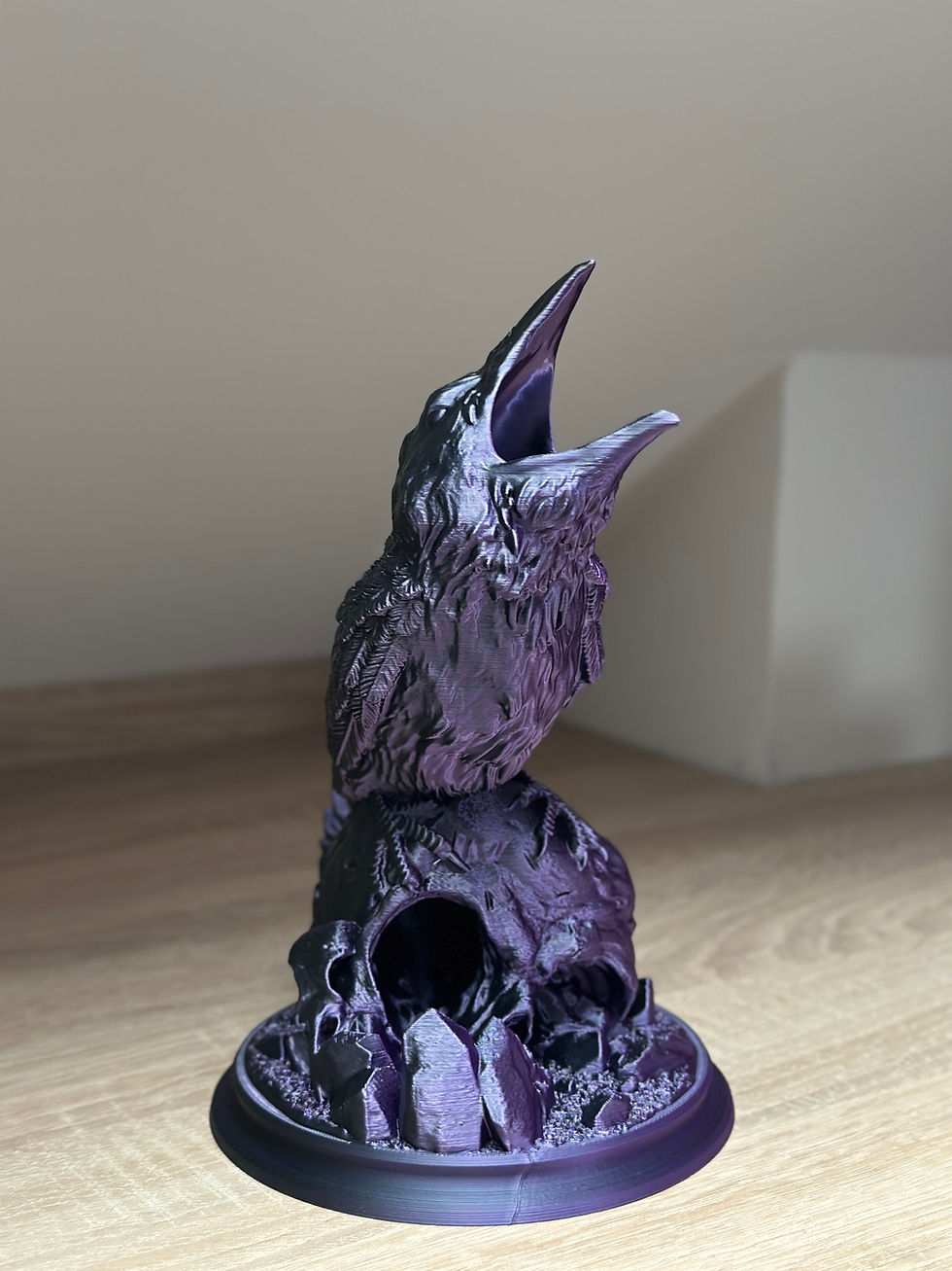 Miniaturbild: Schattenrabe Dice Tower – Würfelturm 3D Druck für Brettspiele