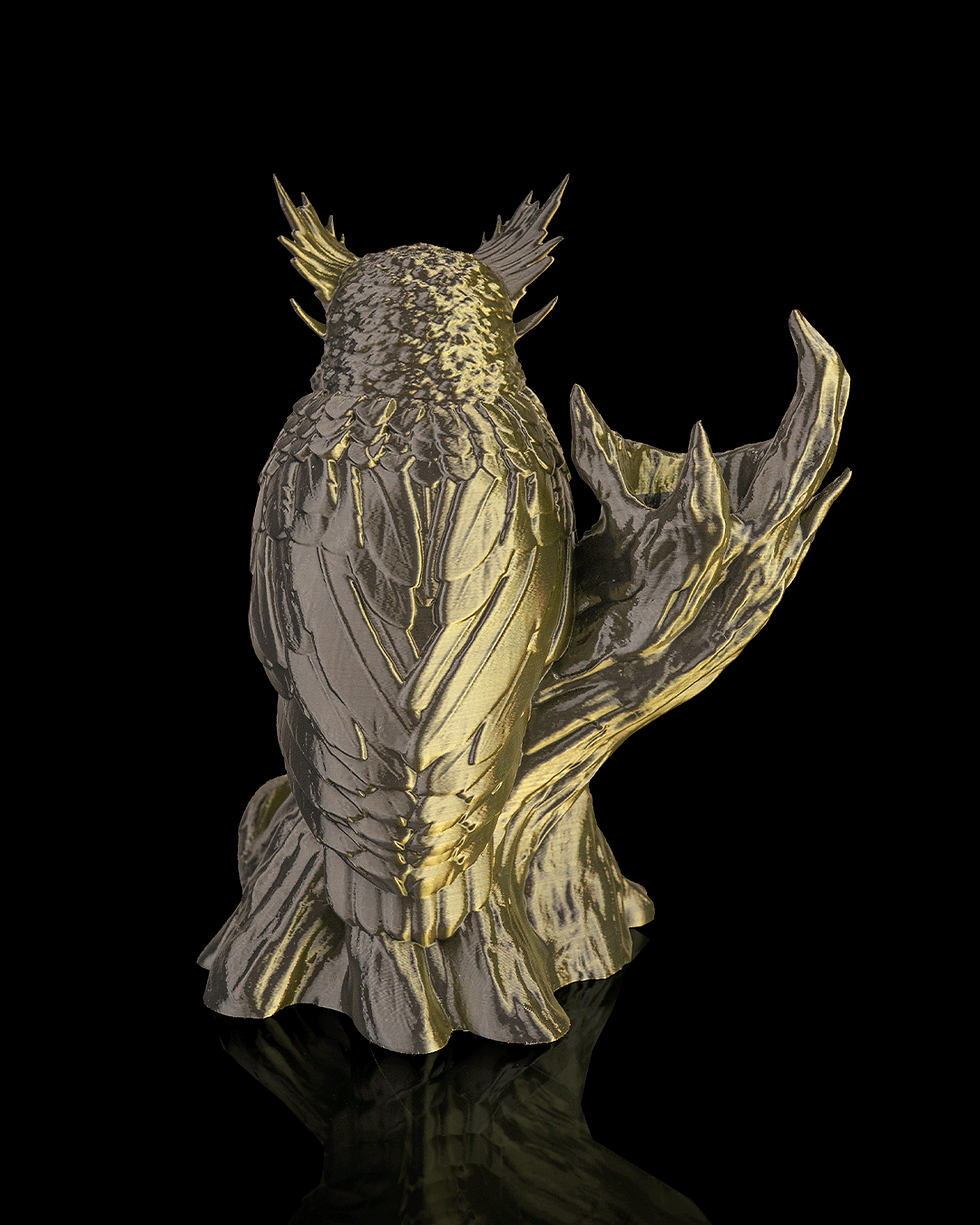 Miniaturbild: Omen-Eule Dice Tower – 3D-gedruckter Würfelturm für DnD und Tabletop Runden