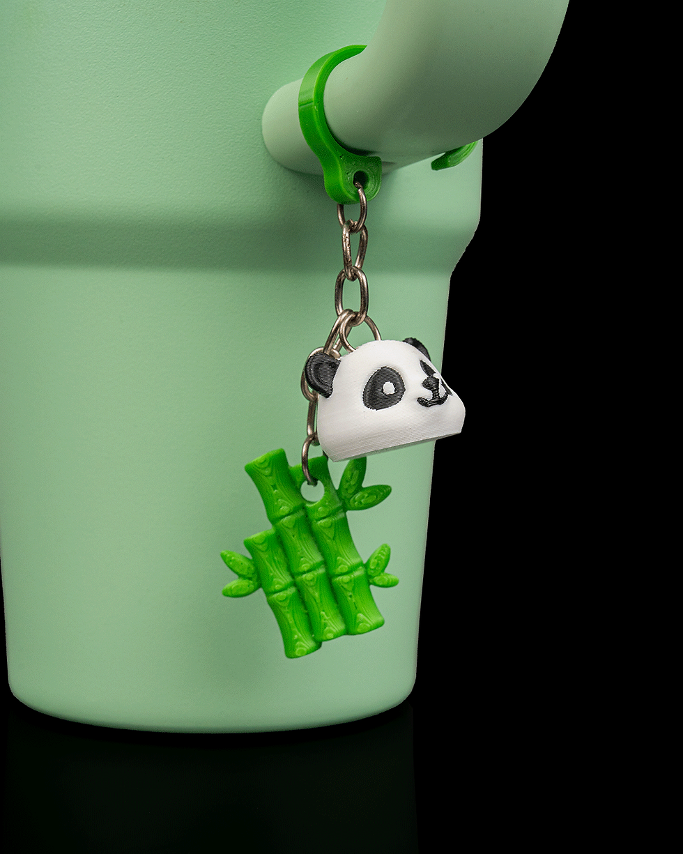 Miniaturbild: Panda Dekoration für Strohhalm