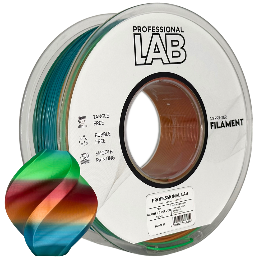 PLA Standard Regenbogen Filament 1,75 mm 1kg – Prof. Lab