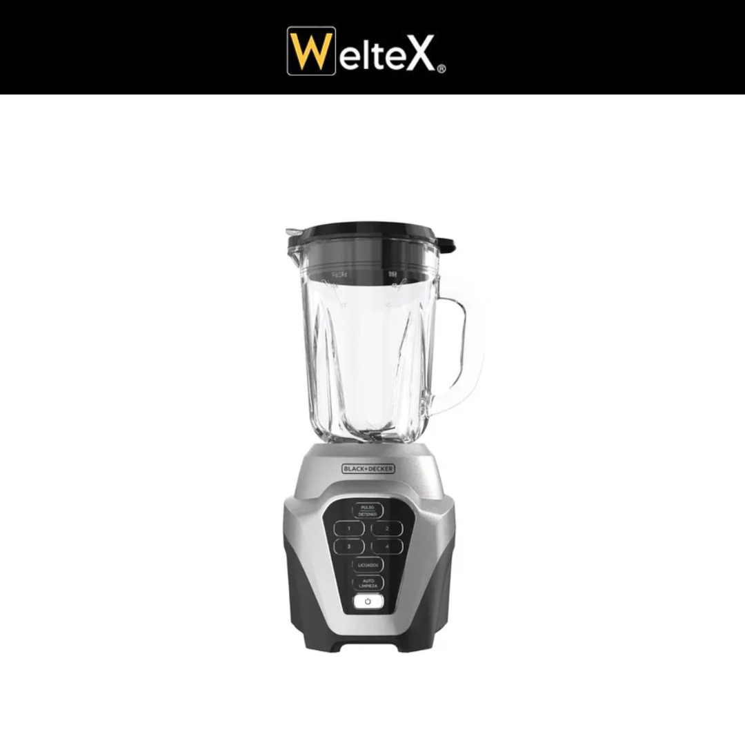 LICUADORA DIGITAL PLATEADA BLACK AND DECKER  BL0976