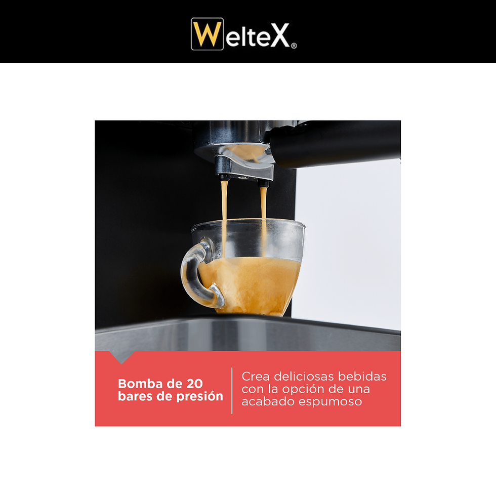 Miniatura: MAQUINA ESPRESSO BLACK AND DECKER  20 BAR  EM0312