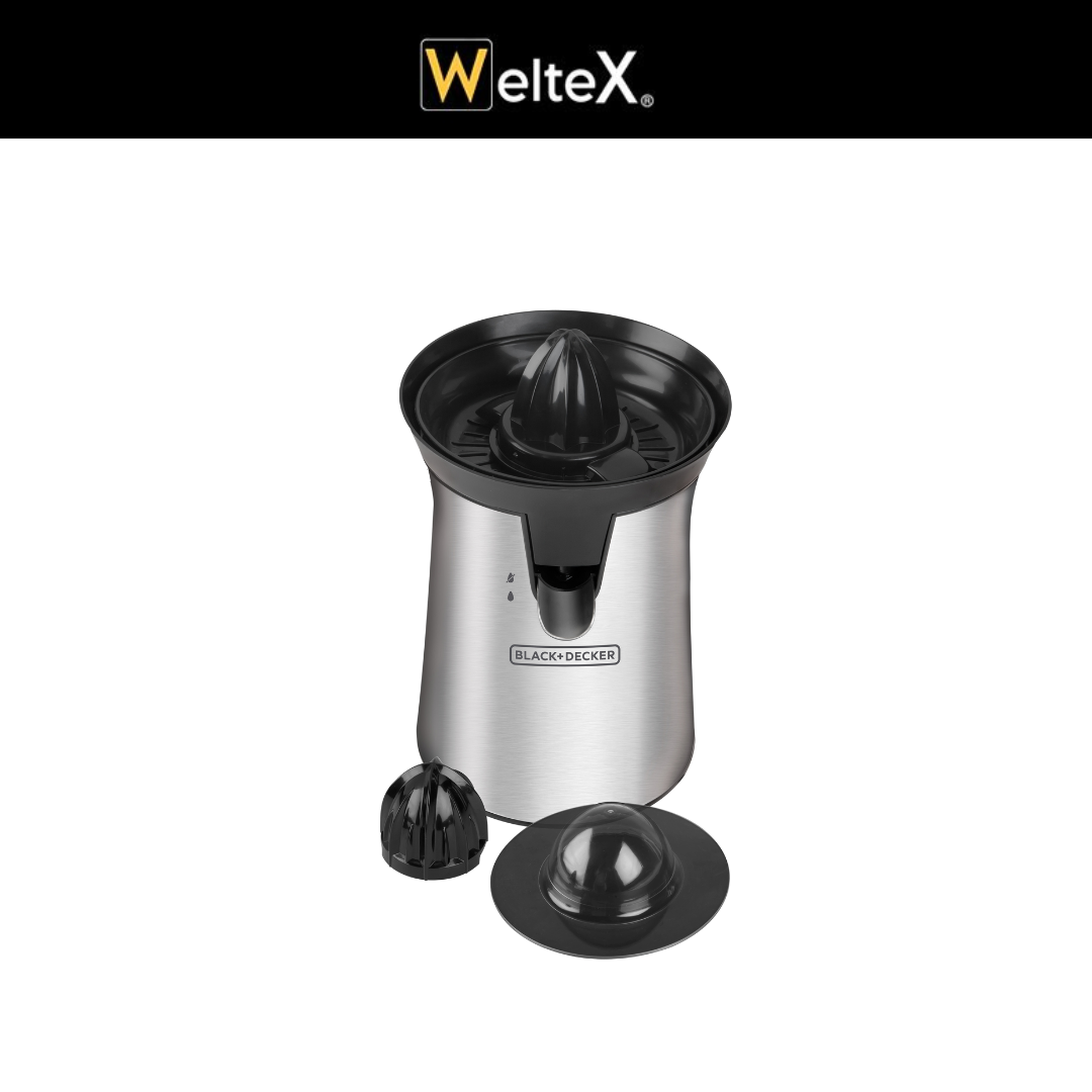 EXPRIMIRDOR DE CITRICOS BLACK AND DECKER ACERO INOXIDABLE  CJ4000S