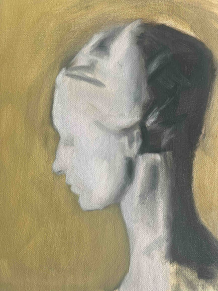 Oil on copper. 12 x 9.