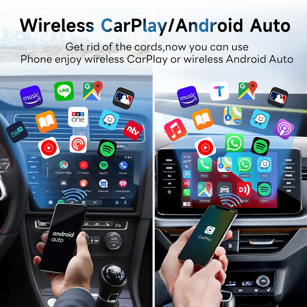 Miniatura: 2026 CarlinKit 5.0 2Air Wireless Android Auto Box Portable CarPlay Wireless Dong