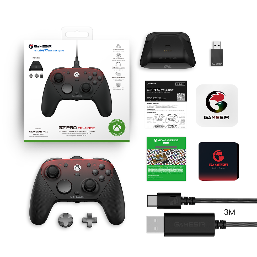 Miniaturbild: GameSir G7 Pro Xbox Series X|S Controller – Wired for Xbox, Wireless for PC, B