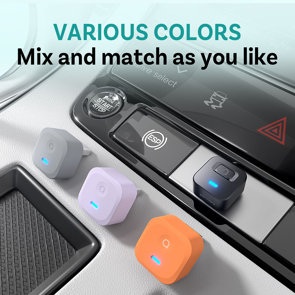 Thumbnail: Ottocast Express Mini Dot Wireless Carplay Adapter Android Auto Dongle Wired to 