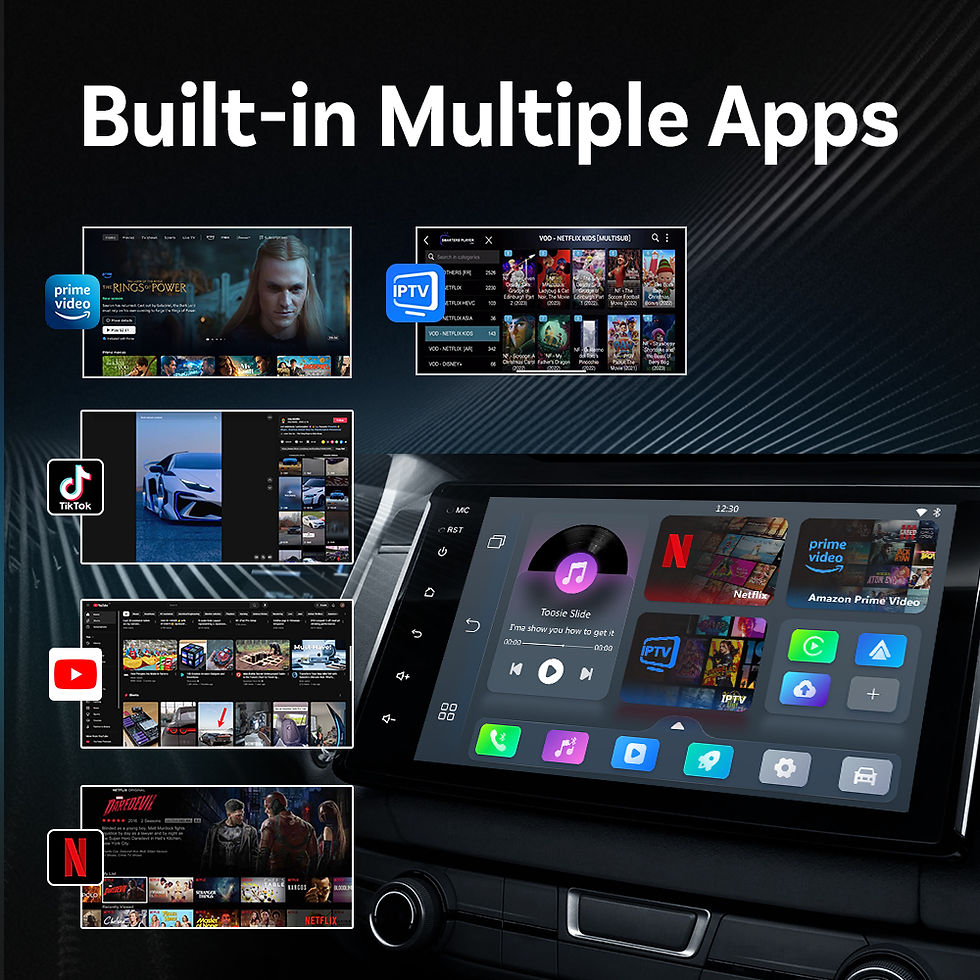 Miniaturbild: OTTOCAST Play2Video Ultra Carplay Ai Box Wireless Android Auto Adapter Built in 
