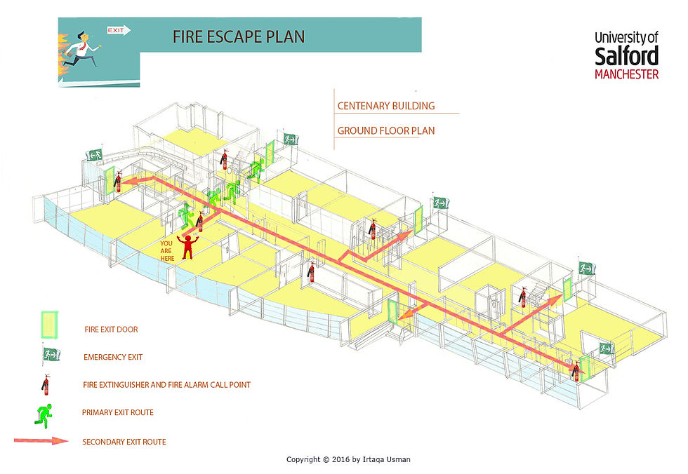 PART A- Fire Escape poster