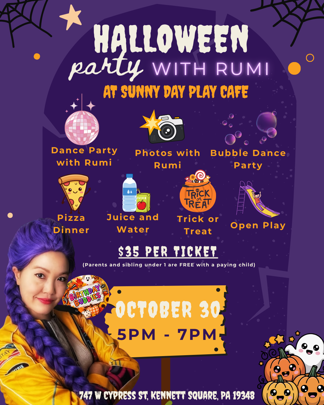 Halloween Party with Rumi