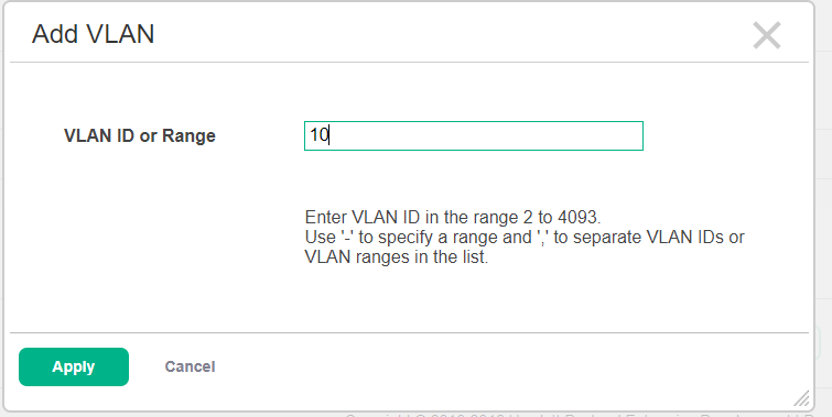 Fortigate ve Hpe vlan 9