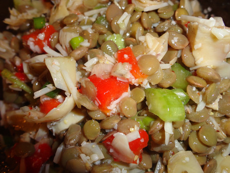Lentil Artichoke Salad