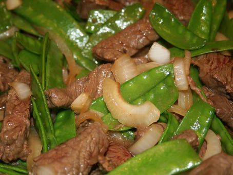 Beef and Pea Pods Stir Fry