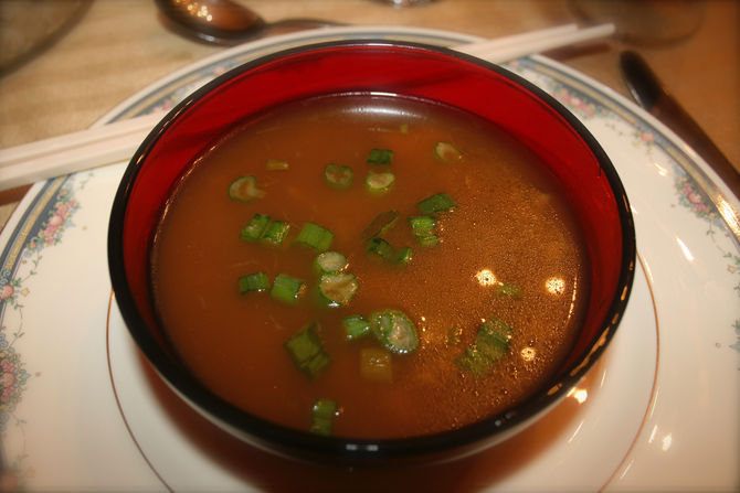 Adzuki and Potato Miso Soup