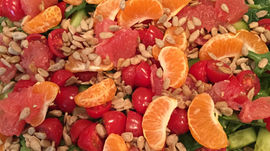 Citrus Salad with Baby Greens