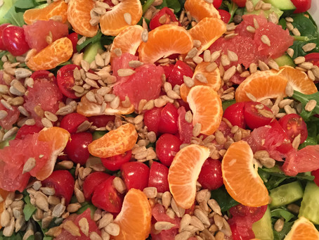 Citrus Salad with Baby Greens