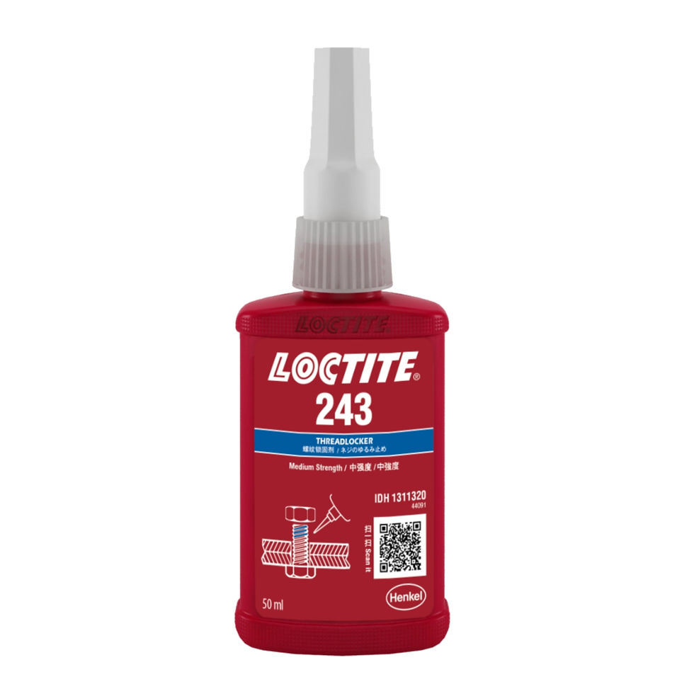 LOCTITE 243 น้ำยาล็อคเกลียว แรงยึดปานกลาง ขนาด 50ML.