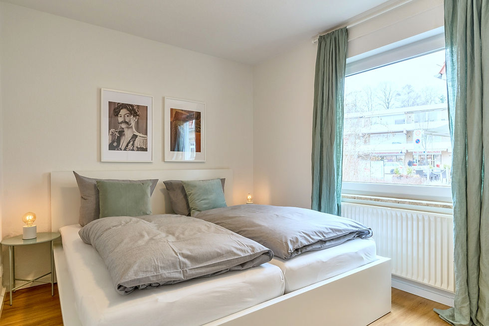 Wohnung 1 Kap Arkona Schlafzimmer