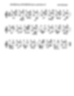 intervals, inverted (from G) 3