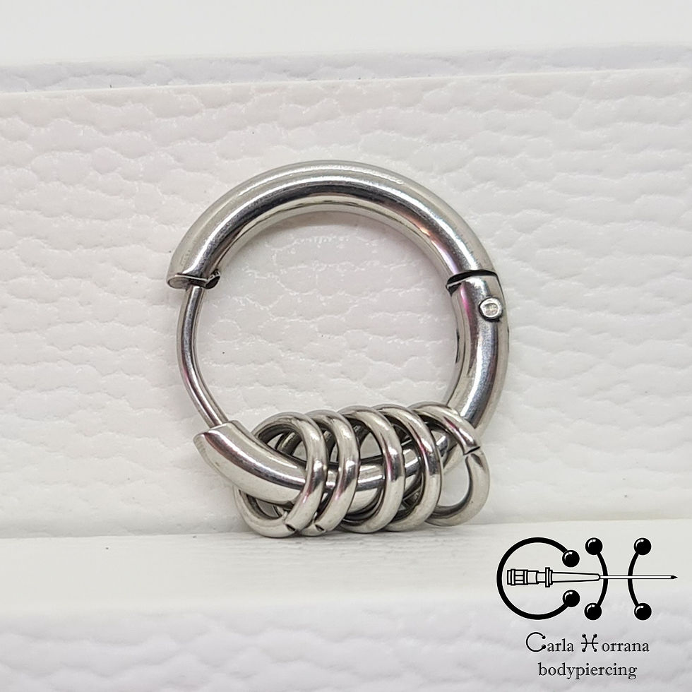 Ear Ring Cirurgic Steel