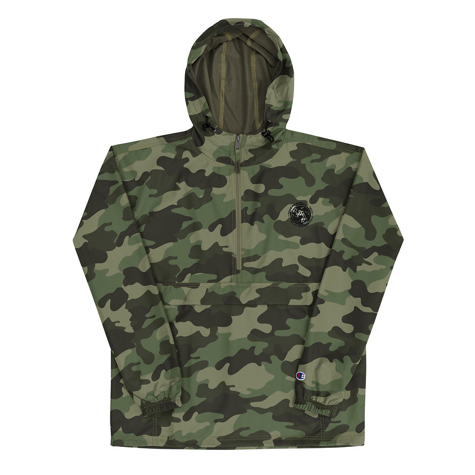 Thumbnail: Embroidered Champion Packable Jacket