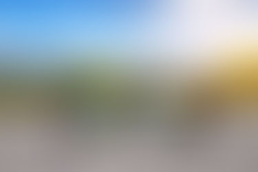 a goffy landscape in the distant background and a pair of glasses in the foreground that shows a clear image in the lenses.