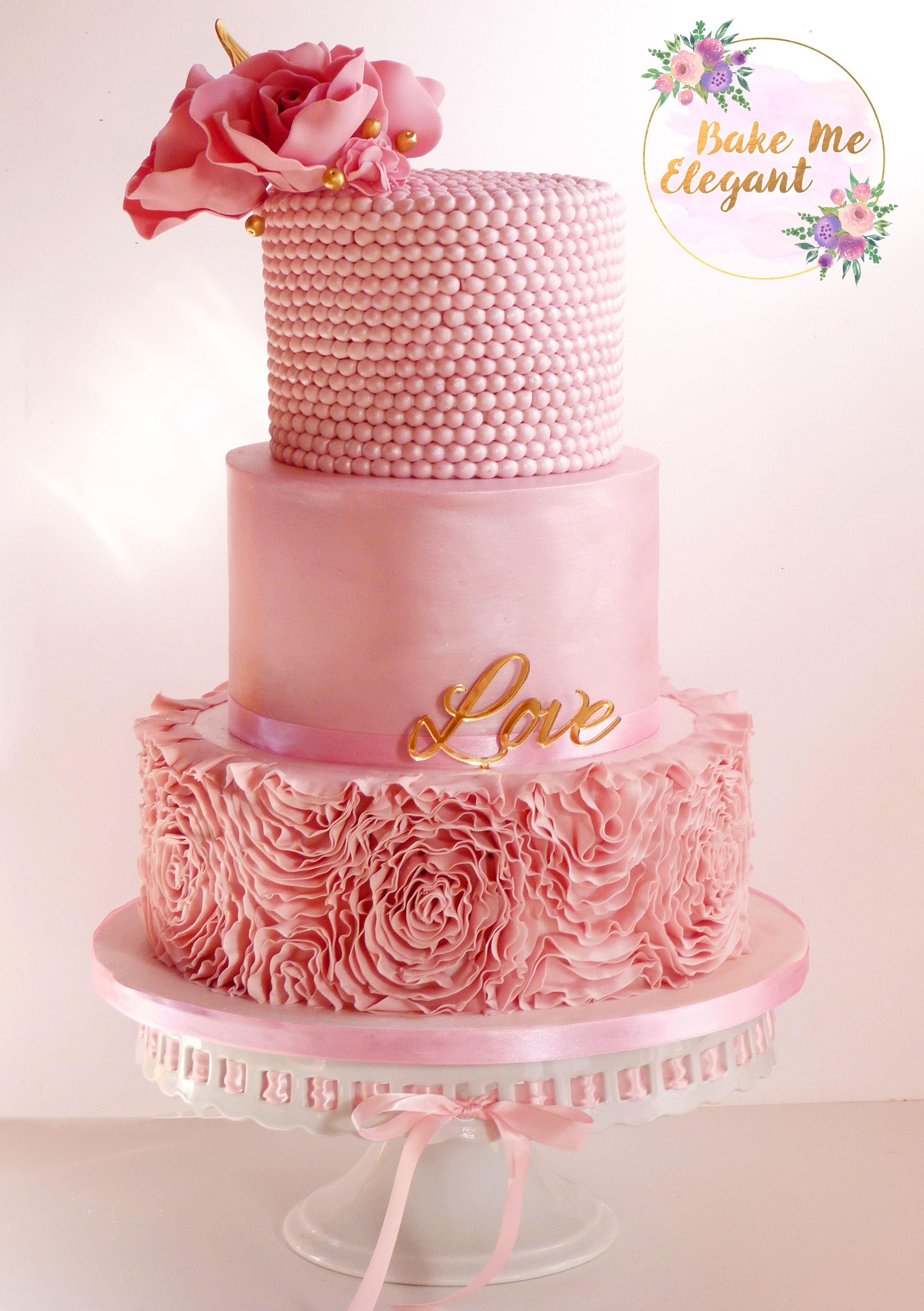 Wedding Cakes Bake Me Elegant Swindon