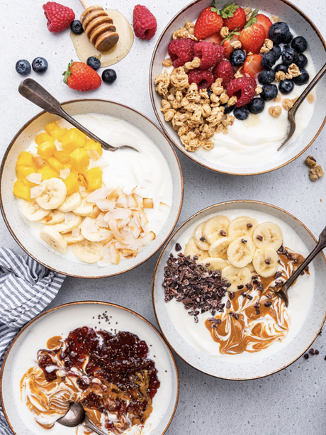 Yogurt Bowls (4 Ways)