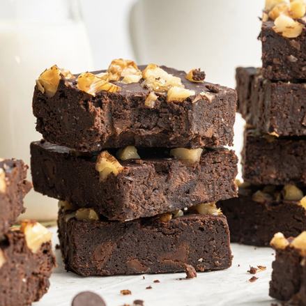 Fudgy Black Bean Brownies