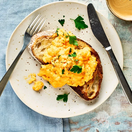 Classic scrambled eggs