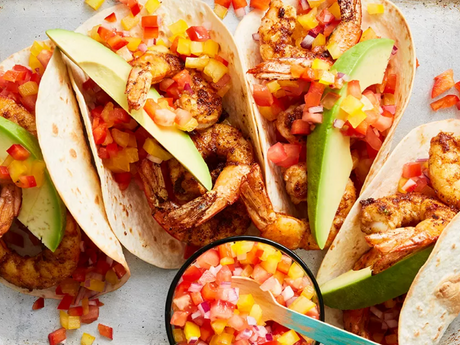 Prawn & Avocado Tacos