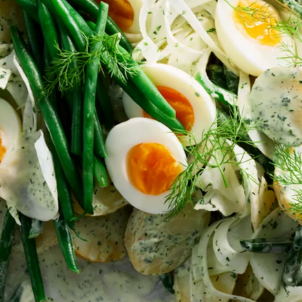 Green Potato Salad