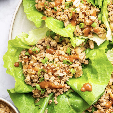 Asian Chicken Lettuce Wraps