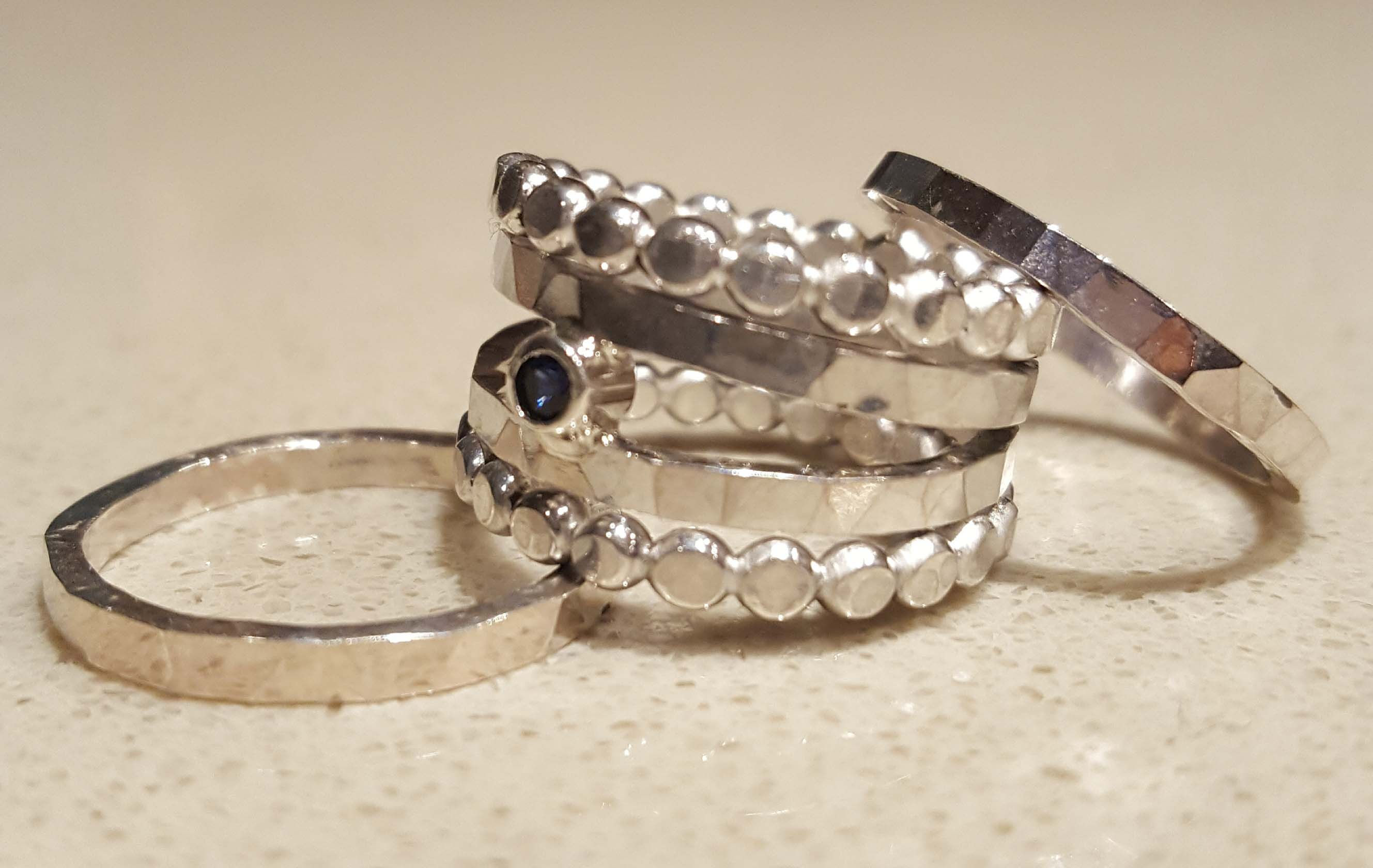Sapphire Stack Ring