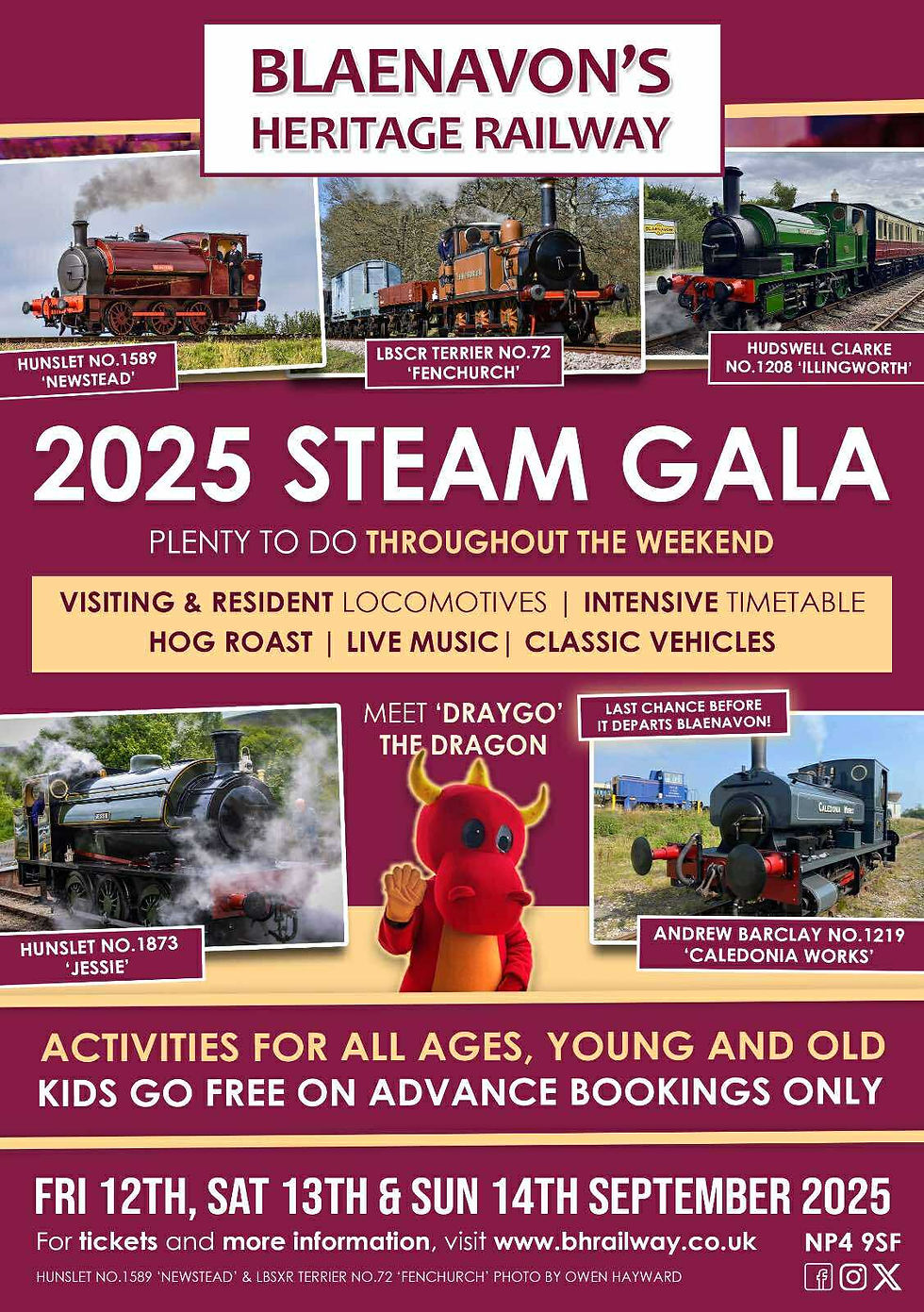 2025 Steam gala poster.