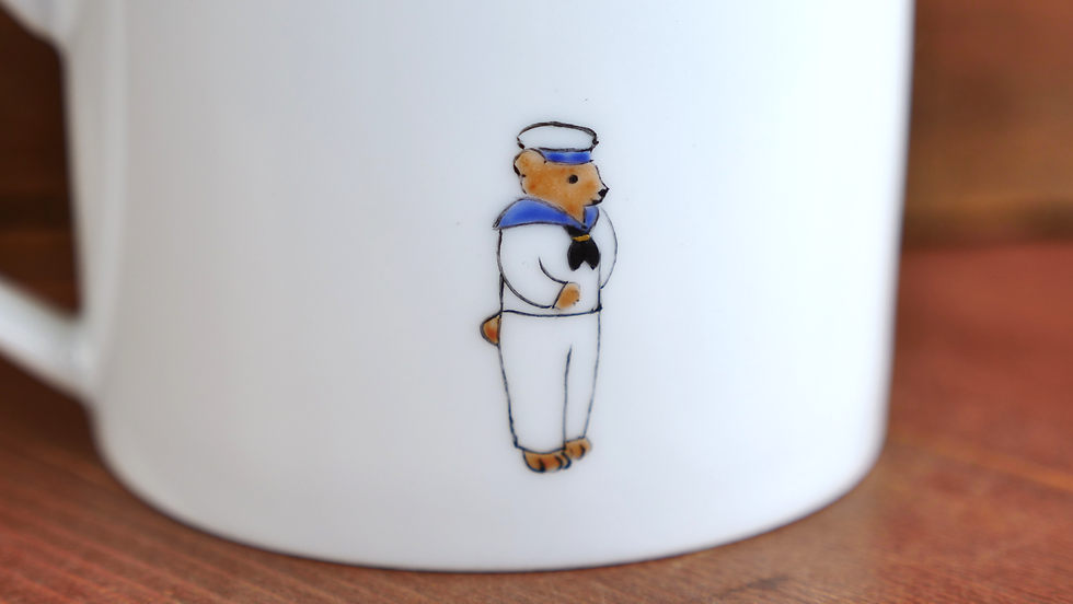 サムネイル： Sailor Bear Mug