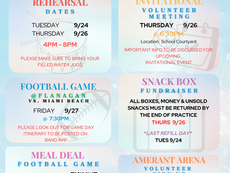 FSA- Weekly Reminders 9/23/24