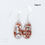Thumbnail: Sterling Silver Tear-Drop Earrings - Rose Gold & Silver