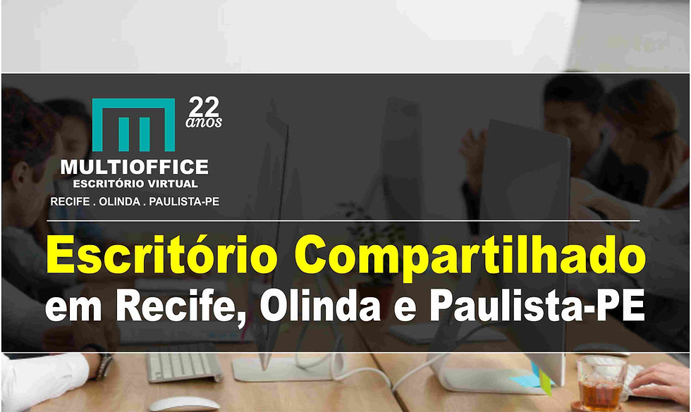 Escritório Compartilhado em Recife, Olinda e Paulista-PE