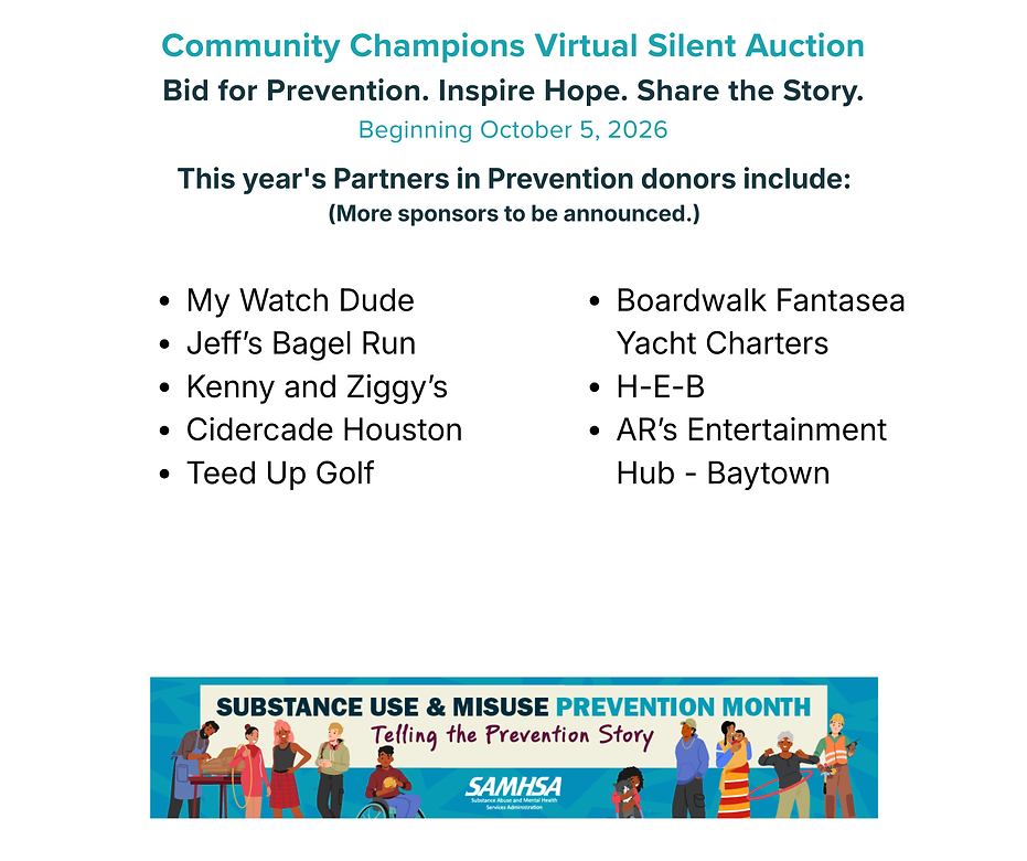 Community Champions Virtual Silent Auction Building safer, healthier communities together—